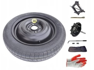 Koło dojazdowe + zestaw ze śrubą mocującą Ford Ecosport II (2013-obecnie) - 125/80R15