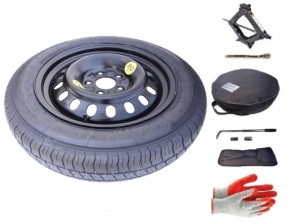 Koło dojazdowe + zestaw z pokrowcem BMW X3 E83 (2004-2010)- 17 cali