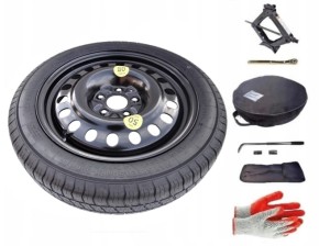 Koło dojazdowe + zestaw z pokrowcem Renault Laguna III (2007-2015) - 135/80R17