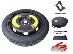 Koło dojazdowe + zestaw z pokrowcem Skoda Octavia II (2004-2012) - 125/70R18 Continental