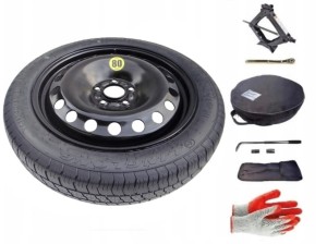 Koło dojazdowe + zestaw z pokrowcem Volvo C70 II (2006-2013)- 125/80R17