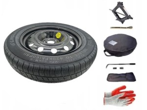 Koło dojazdowe + zestaw z pokrowcem Mercedes M W163 (1998-2005)- 155/90R18