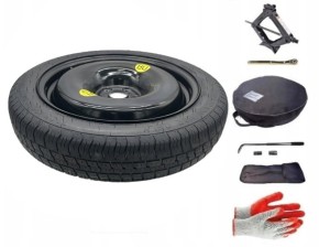 Koło dojazdowe + zestaw z pokrowcem Skoda Octavia II (2004-2012)- 17 cali