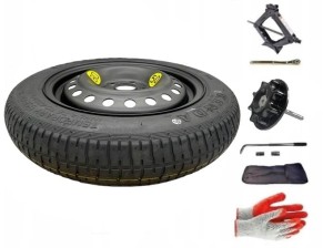 Koło dojazdowe + zestaw ze śrubą Honda Civic XI (2022-obecnie)- 16 cali