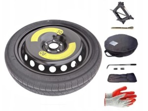 Koło dojazdowe + zestaw z pokrowcem Audi TTS 8S (2014-obecnie) - 125/70R19