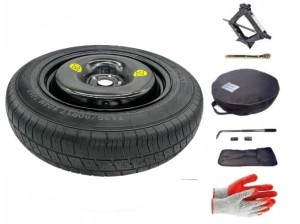 Koło dojazdowe + zestaw z pokrowcem Skoda Kodiaq I (2016-2024)- 17 cali