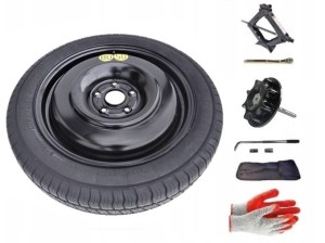 Koło dojazdowe + zestaw ze śrubą mocującą Toyota Avensis III (2009-obecnie)- 17 cali