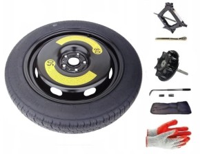 Koło dojazdowe + zestaw ze śrubą Volkswagen Tiguan I (2007-2015)- 145/80R18